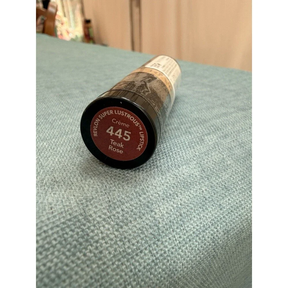 New 445 TEAK ROSE Revlon Super Lustrous Lipstick CREME